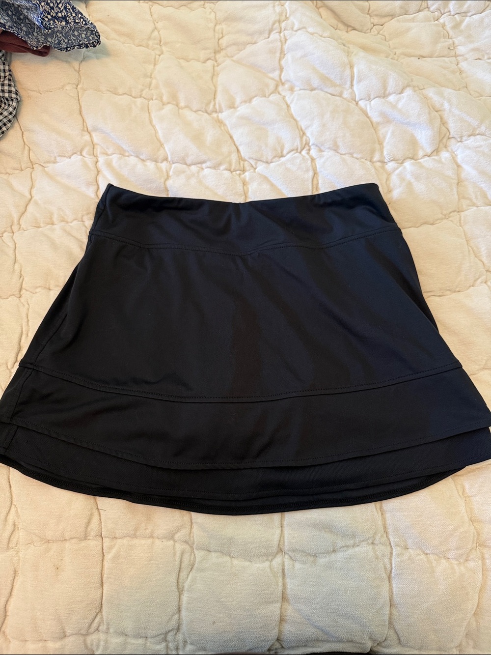 bcg Black Active Mini Skirt